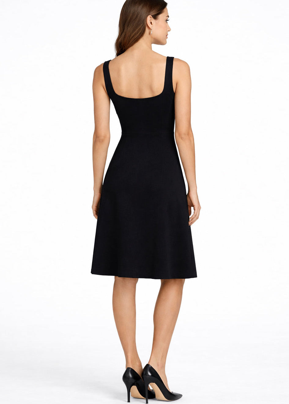 Ralph Lauren Black Wool Dress