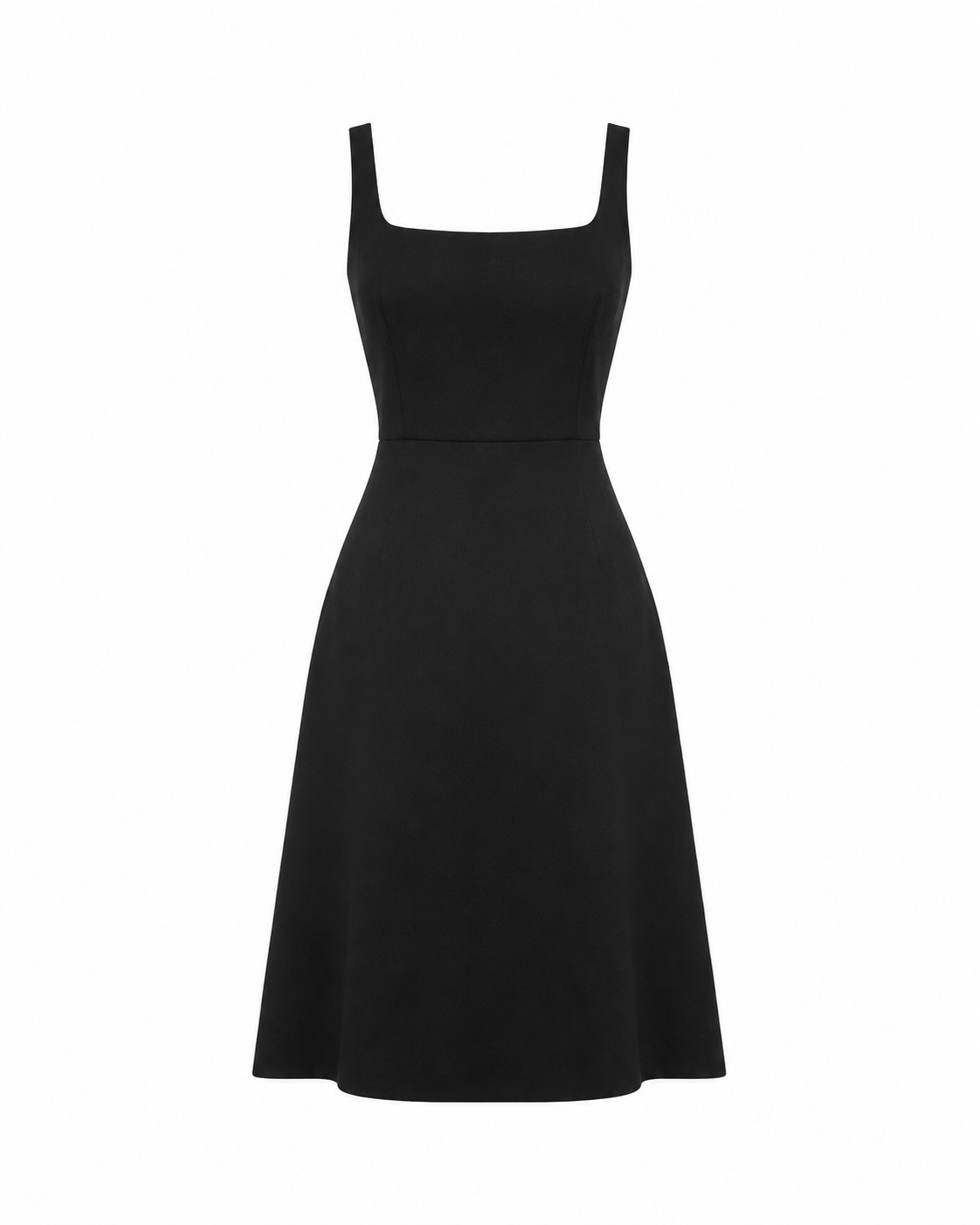 Black Wool Dress