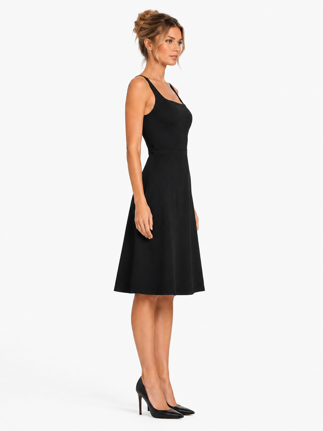 ralph lauren black dress Wool – Silk Sneaker Lillianne Off-Shoulder A-line Mini Special Occasion Styles Dress length is taken Color:As Photo(Purple)